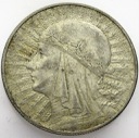 10 zł złotych 1933 Głowa kobiety, Polonia, babka