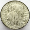 10 zł złotych 1933 Głowa kobiety