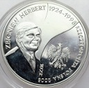 10 zł złotych 2008 Zbigniew Herbert