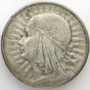 10 zł złotych 1932 Głowa kobiety