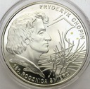 10 zł złotych 1999 Fryderyk Chopin Szopen PIĘKNA