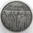 10 zł złotych 2000 Grudzień 30 Rocznica Grudnia 70