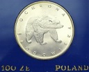 100 zł 1983 Niedźwiedź Ochrona Środowiska PIĘKNA