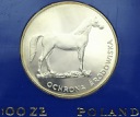 100 zł złotych 1981 Koń Ochrona Środowiska PIĘKNA