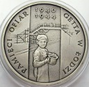 20 zł złotych 2004 Pamięci Ofiar Getta w Łodzi