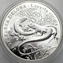 20 zł złotych 2009 Jaszczurka Zielona, PIĘKNA