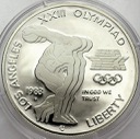 1 Dolar One Dollar 1983 Olimpiada Los Angeles