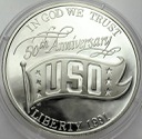 1 Dolar One Dollar 1991 USO 50 lat