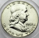 1/2 dolara 1962 Half Dollar Franklin