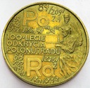 2 zł, złote 1998 Skłodowska Polon i Rad