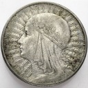 10 zł złotych 1932 Głowa kobiety