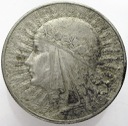 10 zł złotych 1933 Głowa kobiety