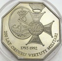 50000 zł złotych 1992 Virtuti Militari 200 lat