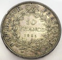 Francja 10 Franków 1965