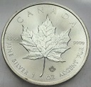5 Dolarów 2018 Liść Klonowy 1 oz 9999 uncja srebra