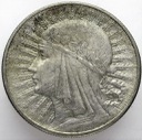 10 zł złotych 1932 Głowa kobiety