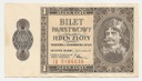 1938 1 zł złoty Chrobry seria ID, stan 2-, RZADKI