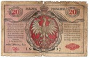 1917 20 mkp marek polskich seria A Jenerał st.5