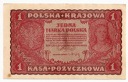 1919 1 Jedna Marka Polska I Serja BS, stan 3