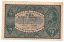 1920 1/2 Pół Marki Polskiej, stan 2-