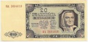 1948 20 zł, Dwadzieścia Złotych, seria HA, stan 2-