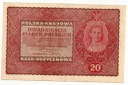 1919 20 Dwadzieścia Marek Polskich II Serja CG s.3