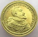 Replika 100 dukatów Zygmunta III Wazy, SREBRO 999
