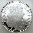 Replika Anglia Petition Crown 1663, SREBRO