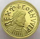 Replika Coenwulf Gold Penny z 805 roku SREBRO