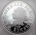 Replika Half Disme 1792, SREBRO