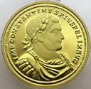 Replika Konstantyn II A, SREBRO 999 plat.AU