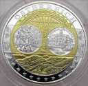 Wspólna Waluta Euro Austria, SREBRO Ag999 18g 40mm