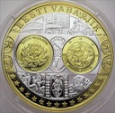 Wspólna Waluta Euro Estonia 1, SREBRO Ag999, 18g
