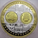 Wspólna Waluta Euro Słowacja 2, SREBRO Ag999, 40mm