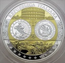 Wspólna Waluta Euro Włochy 1, SREBRO Ag999, 40mm