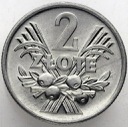 2 zł, dwa złote 1970 Jagody, Jagódki