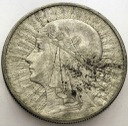 10 zł złotych 1932 Głowa kobiety, babka, Polonia