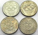 LOT 4 x 200 zł 1976 OLIMPIADA INWESTYCJA SREBRO