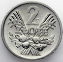 2 zł, dwa złote 1972 Jagody, Jagódki