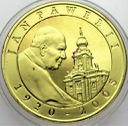 10 zł złotych 2005 Jan Paweł II PLATEROWANA