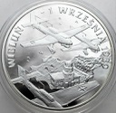 10 zł złotych 2009 Wieluń 1 Września 1939