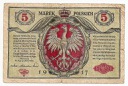 1917 5 mkp marek polskich seria A Polskiej st.4-