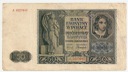 1941 50 zł, Pięćdziesiąt Złotych, Seria A, stan 3-