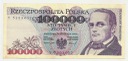 1993 100000 zł złotych Moniuszko seria Y stan 2-