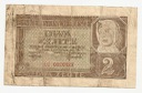 1941 2 zł, Dwa Złote, Seria AE, stan 5