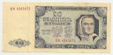 1948 20 zł, Dwadzieścia Złotych, seria EN, stan 3-