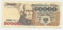 1993 50000 zł złotych Staszic seria F, stan 3