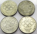 LOT 4 x 200 zł 1976 OLIMPIADA INWESTYCJA SREBRO