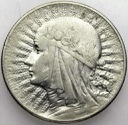 5 zł złotych 1933 Głowa kobiety, Polonia, babka
