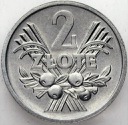 2 zł, dwa złote 1970 Jagody, Jagódki